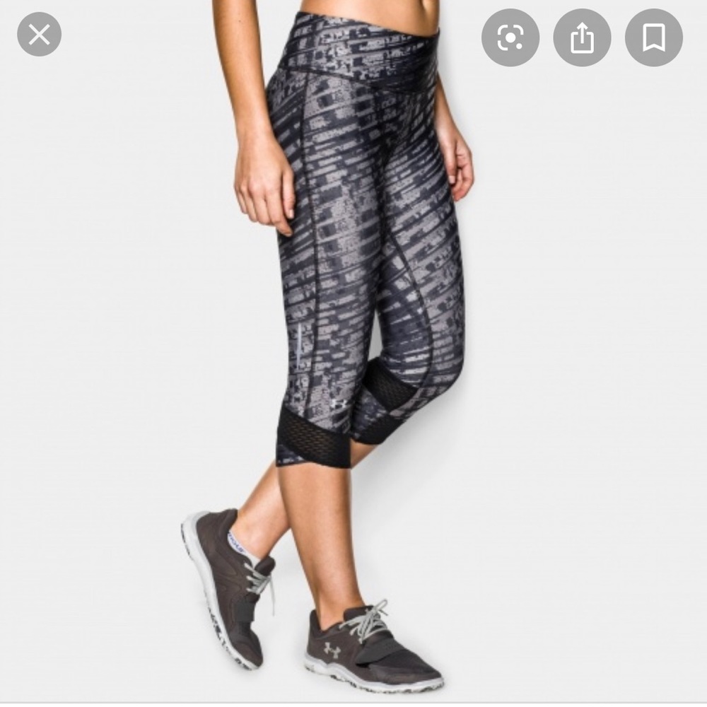 Under Armour Printer Fly-By Compression Capri